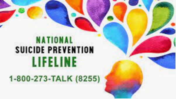 National Suicide Hotline: 1-800-273-8255