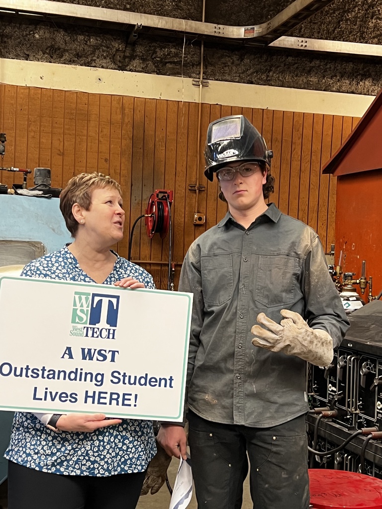 WST Outstanding Student of the Month - Welding
